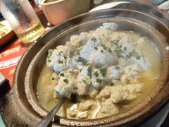 黄山老豆腐炖土咸肉-魏铭鱼头捞饭(嘉善店)