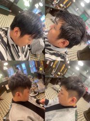 -海文先生国潮烫染男士理发馆
