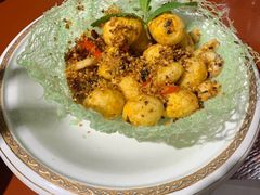 椒盐鹌鹑蛋-花笙记打边炉·煲仔饭(五大道店)