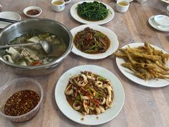 炒鱿鱼-第一家鲜鱼汤清真老饭店(回新路店)