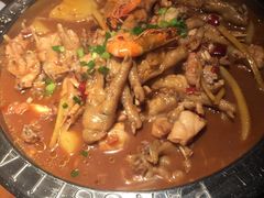 之前88一份的牛蛙煲-胖哥俩肉蟹煲(来福士店)