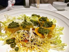 溏心皮蛋配烧椒-大鸭梨烤鸭(左家庄店)