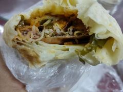 门口卷圈大饼-海清宁记大馅云吞