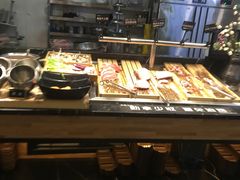 面包甜点陈列柜-鼎盛江山美食自助(欢乐城店)