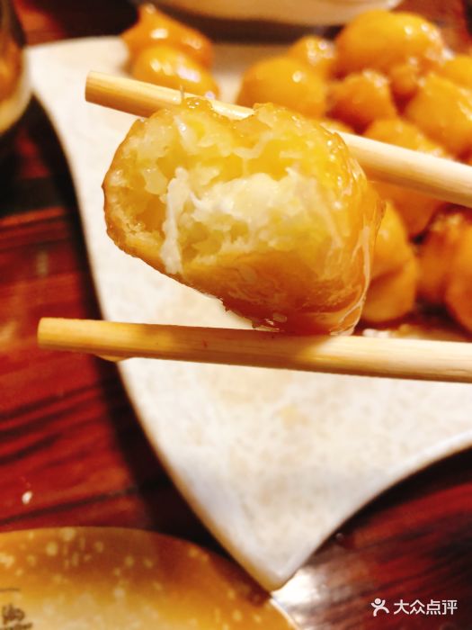 拔丝奶豆腐