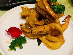 凤梨酥皮虾-京尊烤鸭店JINGZUN(春秀路店)