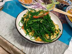 沙葱炒蛋-一个勺子新疆锡伯主题私房菜(红墙巷49号院店)