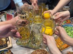 -街角等你.大连海鲜烧烤.经典铁板海鲜串(西安路店)