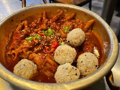 辣烤鸡爪-富乐满韩国正宗炸鸡韩国料理(虹泉路店)