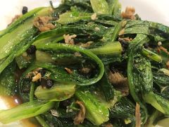 豆豉鲮鱼油麦菜-禄源公·老莞诚饭店