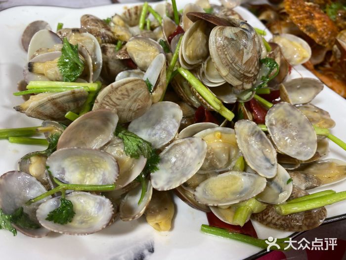 老青岛海鲜大咖(青岛啤酒博物馆店)辣炒蛤蜊图片
