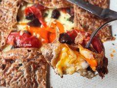 鸡蛋蘑菇熏肉荞麦可丽饼-RAC BAR(安福路店)