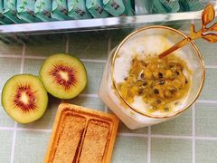 百香果酸奶-万尾农贸市场