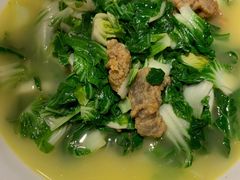 油渣青菜-湖庭壹品鸭王·传统北京烤鸭·别墅私房菜·庭院宵夜(江宁店)