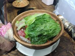 青菜煲仔饭-潮香兴煲仔饭(莲花路店)