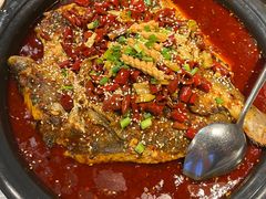 -探鱼·鲜青椒爽麻烤鱼(广州欣荣广场店)