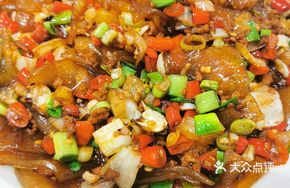 Minced Pork with Sweet Potato Vermicelli