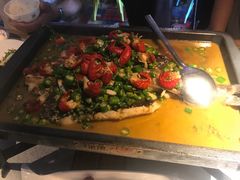 -探鱼·鲜青椒爽麻烤鱼(天河优托邦店)