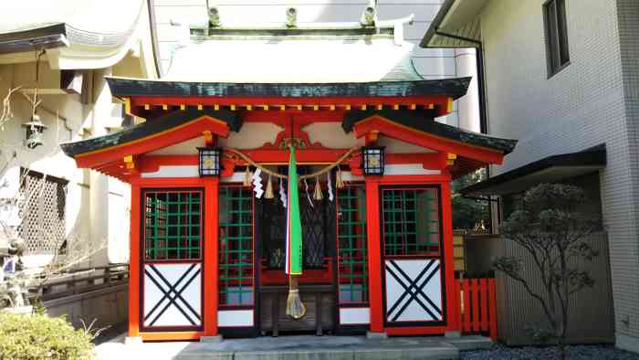 坐摩神社-"以前一直想来坐摩神社看看,因为坐摩神社的.