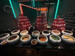 自助调料区-大隐·成都火锅Bistro(合生麒麟新天地店)