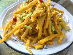 干煸藕丝-阿木怪味牛骨头