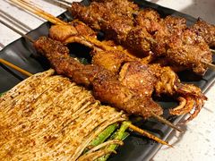 热气羊肉串-京韵胡同·酱香羊蝎子火锅涮肉(长寿路店)
