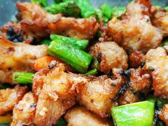 榄菜四季豆炒鸡脆骨-汤城小厨•粤菜•靓汤(苏州街店)