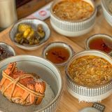 这一碗瀑布蟹黄面，真的好顶！ 