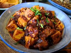 辣牛肉燒豆腐-兰溪小馆(东直门簋街店)