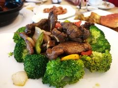 兰花双椒牛仔骨-三台山庄中餐厅