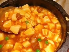 石锅鸡汤豆腐-绿茶餐厅(西单老佛爷店)