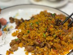 渣辣椒炒油渣-娘家米汤饭(飞山街店)