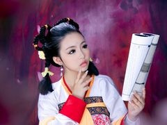 美人天下彩蝶-九月鹰飞汉服摄影工作室