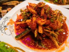 生拌老板鱼-青松馆韩国料理(香港中路佳世客店)