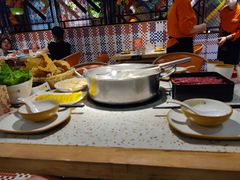 自助取餐区-花田里捞牛火锅(天润店)