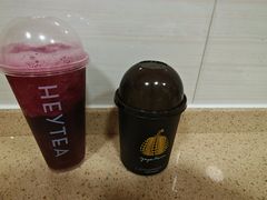 水牛乳双拼抹茶-喜茶(北京五棵松华熙店)