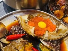 -草家酱蟹炭火烤肉店(珲春南路一店)