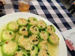 蒜蓉蒸丝瓜-阿妹小海鲜(下角店)