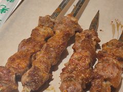 经典羊肉串-谷丽羊肉串·新疆鲜货烧烤馆·清真·夜宵(长沙首店)