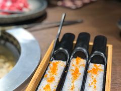手工蟹籽鲜虾滑-快乐小羊·内蒙牛羊肉火锅(流花中心店)