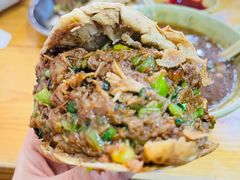 烧饼夹坛子肉-昌顺马记小吃店(昌盛园店)