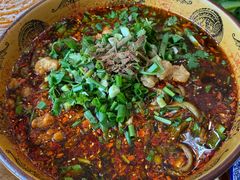 临江凤尾水煮鳝丝-乐山第一家临江鳝丝(茶坊路店)