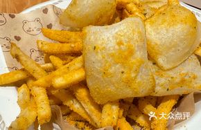 Bubble Cheese Rice Cake Fried Fries