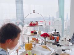 -君悦酒店·大堂酒吧·高空下午茶·暮色微醺