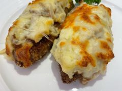 蘑菇烤牛肉饼-小白桦西餐厅