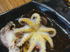 -东来菜馆•手抓海鲜家常菜•海鲜锅贴(鸽子窝店)