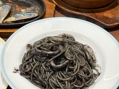威尼斯风味墨鱼汁意面-萨莉亚意式餐厅(杭州滨江天街店)