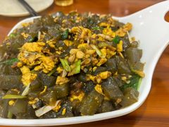 鸡蛋炒凉粉-正宗开封黄家灌汤小笼包子