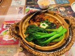 牛肉窝蛋煲仔饭-香港新曜记茶餐厅(星耀城店)