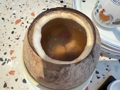 原只椰子炖竹丝鸡汤-点都德(广州白云山景区南门店)